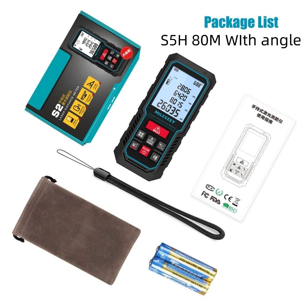 Portable Professional Laser Rangefinder X5 Digital Precision Laser Distance Meter Handheld Tape Measure Test Tool