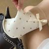 Женские носки в горошек с милым бантом для девочек JK Lolita Kawaii, носки в корейском стиле, в стиле Харадзюку, в стиле ретро, в уличном стиле, хлопковые носки средней длины