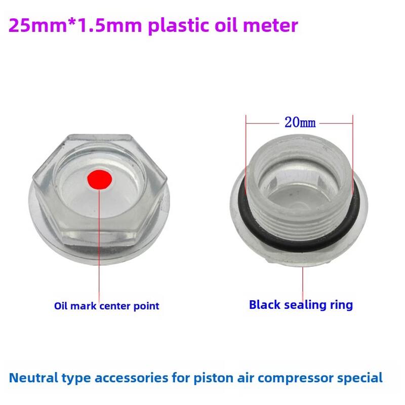 Круглое алюминиевое маслоуказательное стекло Ally для воздушных компрессоров