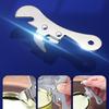 2-In-1 Can Opener Stainless Steel Safety Side Cut Manual Tin Professional Ergonomic Jar Tin Opener Cans Kitchen Tool
