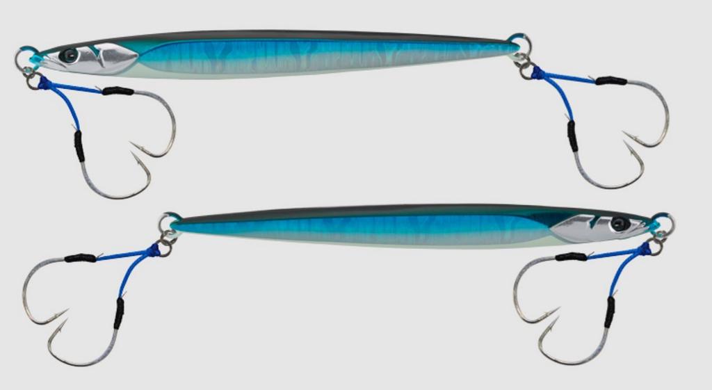 Jackall Metal Jig Bambluz Semi Long 150 Grams Meroudo Glow Belly (3873)