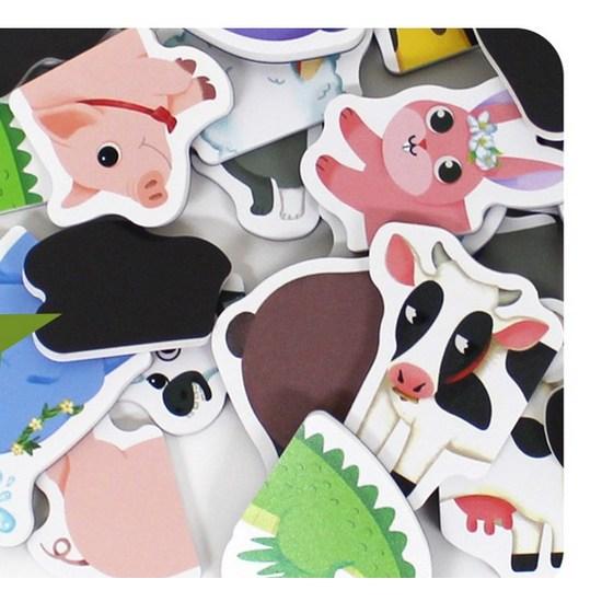 Tiny Magnet Puzzle Animals, Korean Popular Puzzles