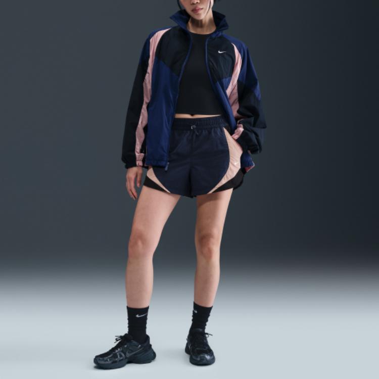 Новые женские шорты Nike Sportswear средней посадки свободного кроя 3' HV4032-410