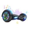 RCB Гироскутер 6,5 дюймов Черный с Bluetooth и LED – Идеально для детей
