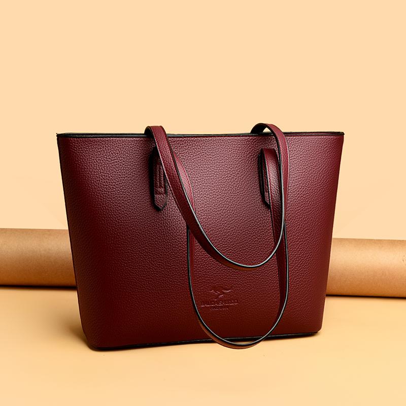 Модная и Минималистичная Сумка-тоут, Сумка на плечо большой вместимости, Ретро сумка-тоут, Женская сумочка, Повседневная сумка на плечо для шоппинга