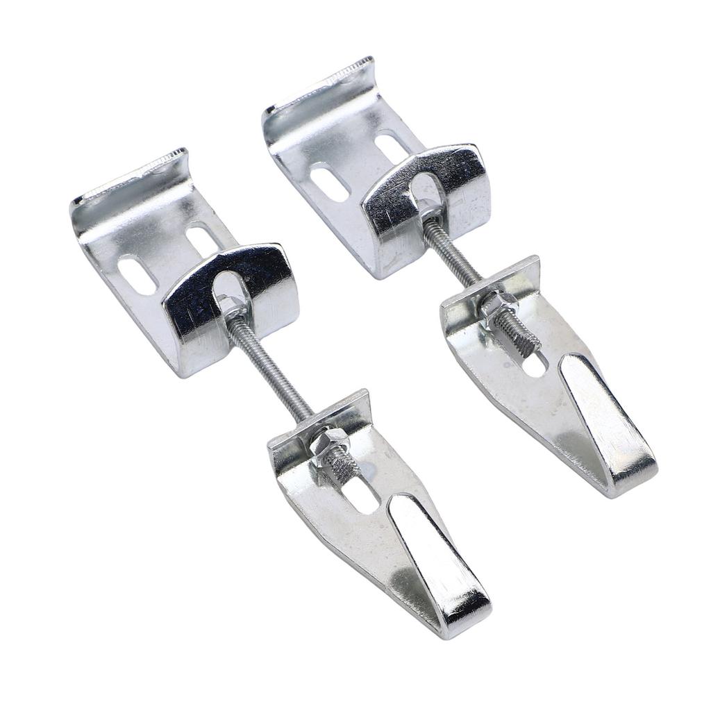 10pcs Adjustable Picture Hangers J Hooks with 20 Nails for Mirrors Pictures Art Support Up To 100 Lbs