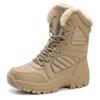 Winter Men's Warm Snow Boots Fleece Ankle Boots Waterproof Non-slip Work Boots Hiking Boots