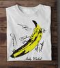 Черная футболка унисекс The Velvet Underground & Nico с автографом, рождественский подарок, размеры от S до 5XL