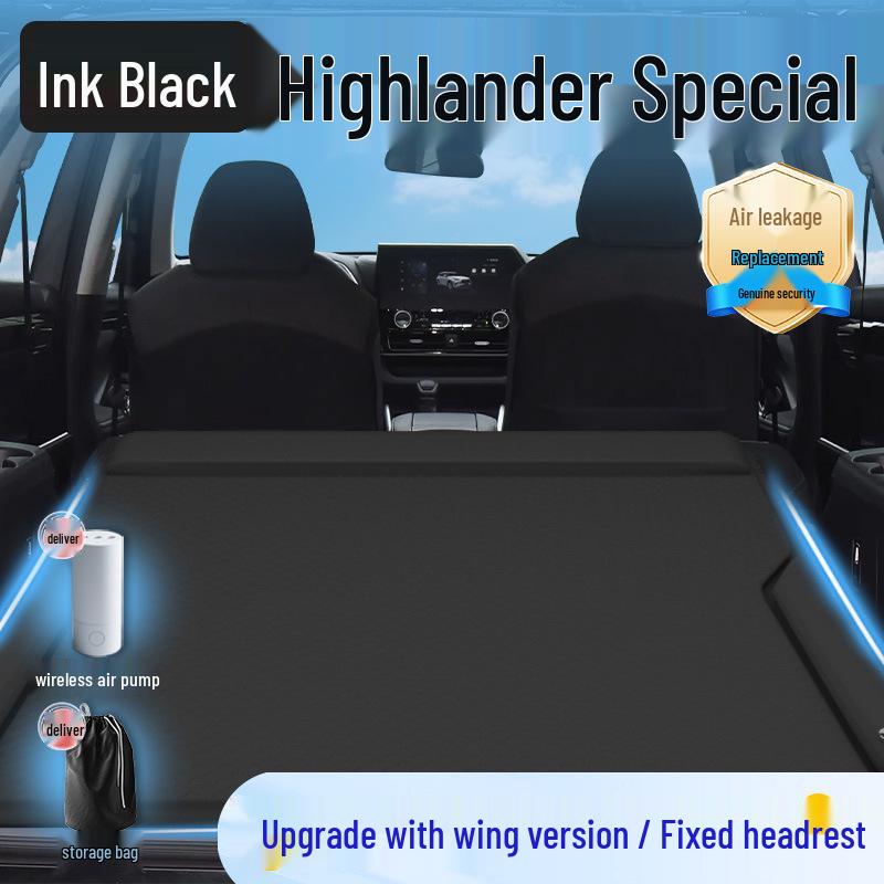 Надувной матрас в багажник Toyota Highlander: Основной задний спальный коврик для семиместных внедорожников