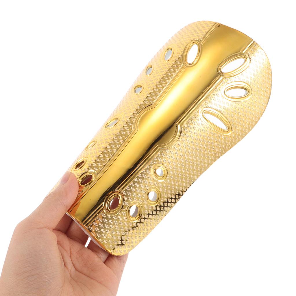 1Pair Soccer Shin Guards Electroplated Insert Style Protection for Kids Youth Teens Football Shock Injury Reduction 1