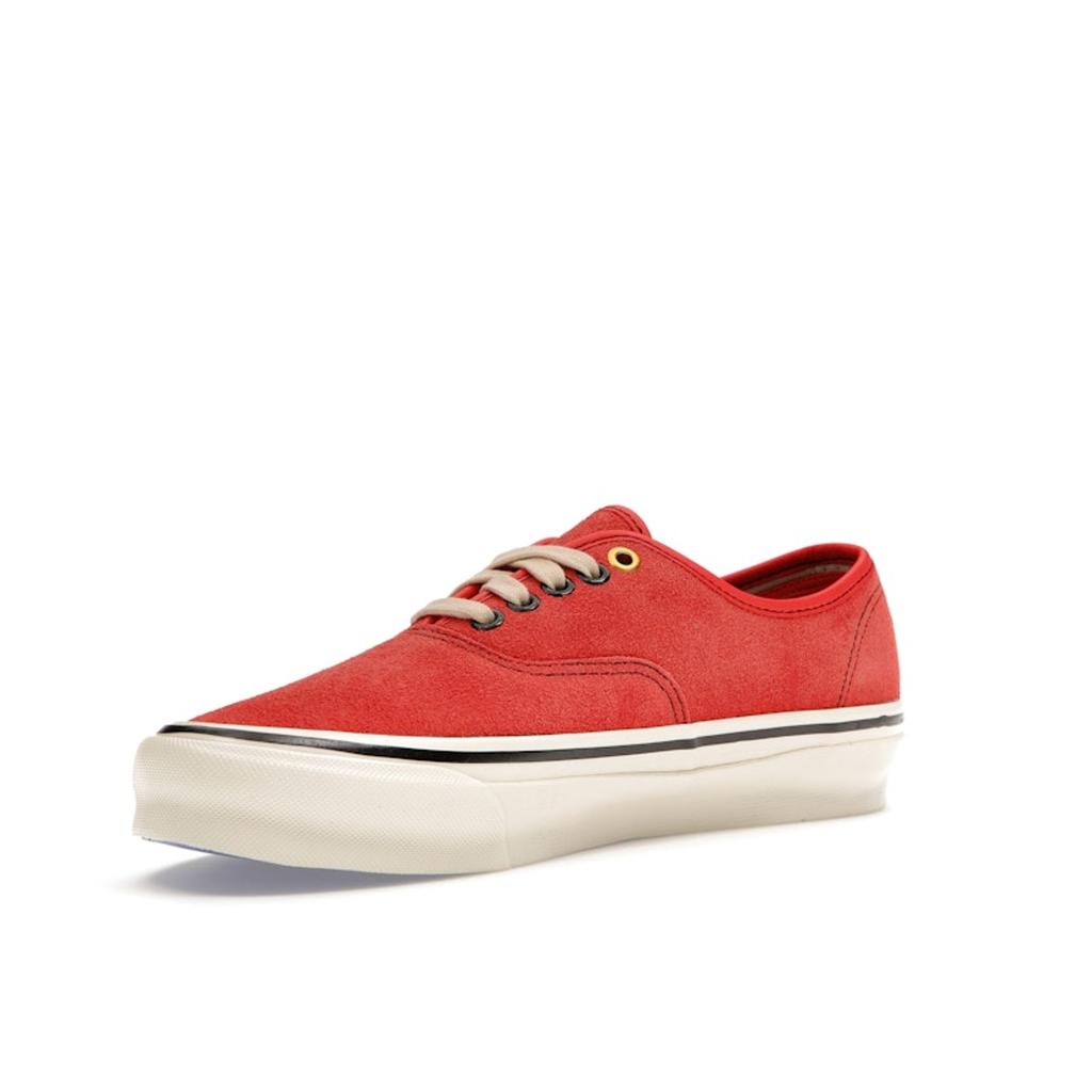 Vans Vault OG Authentic SP LX Julian Klincewicz Suede Cherry Red Unisex Sneakers Hair-Suede Cherry-Tomato VN0A5DYGAR4