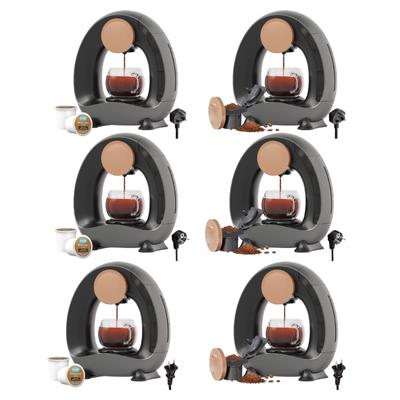 Электрическая функция кофемашина кемпинг одинарная чашка кофе капсулы для наружного применения