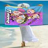 Personalized customized proof beach towel with Dexter's Laboratory  pattern - soft, absorbent, quick-drying, perfect swimming, camping&bathing