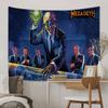 Рок-группа Megadeth Хиппи Настенные Гобелены Бохо Настенные Гобелены Мандала INS Домашний Декор