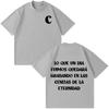 Rapper Melendi Tour Print 2026 Tshirt Unisex Unisex Fashion Tshirt Shortsleeved Loose Casual Cotton Harajuku Oversized Tshirts