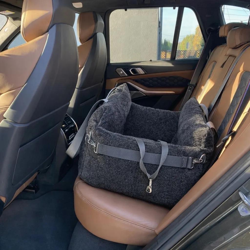 3-in-1 dog seat/bed/carrier 3-in-1 dog seat/bed/carrier - Boucle cream