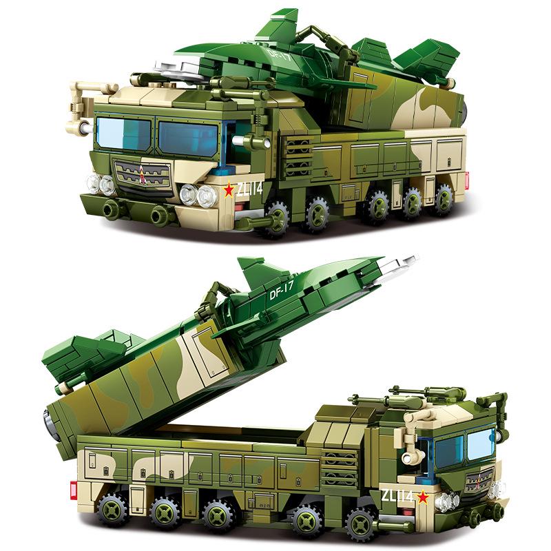 Sengbao 105597 Модель-конструктор игрушка «Ракета Дунфэн-17»