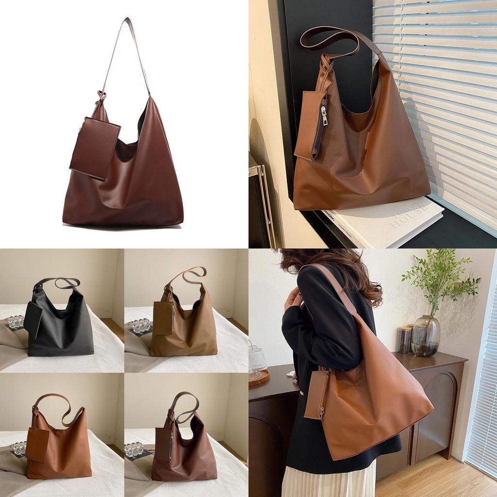 Stylish Vintage Large Capacity Tote Bag For Women With Chic Design And Versatile Use