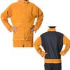 Anti-Scald Cowhide Welding Jacket: Leather & Cotton Protective Workwear