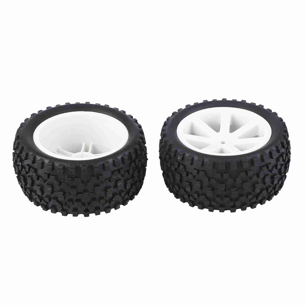 4 шт. 1/10 RC Truck резиновые шины колеса шины для ZD Racing Buggy Crawler Car белые