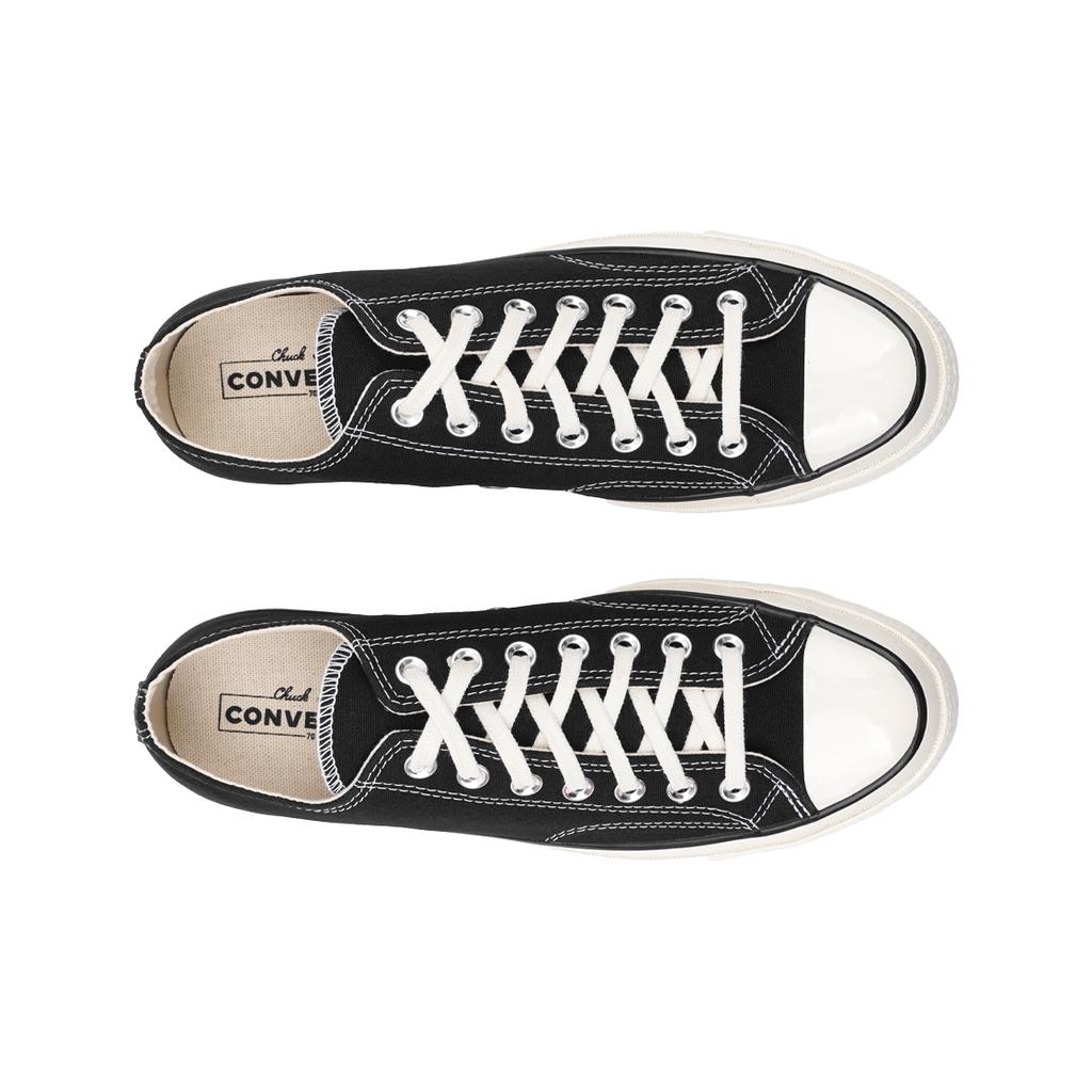 Converse Черные кроссовки унисекс Chuck 70 Low Egret 162058C