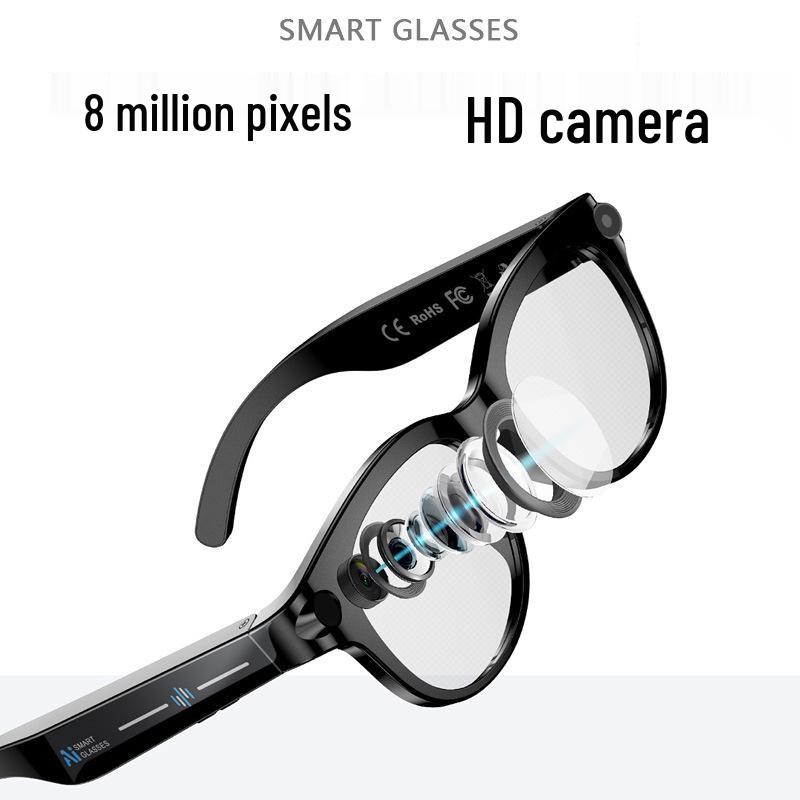 AI Smart Glasses M89: Black Tech, Translation, Recording, Photography, 800W HD Pixel Camera, Multifunctional.