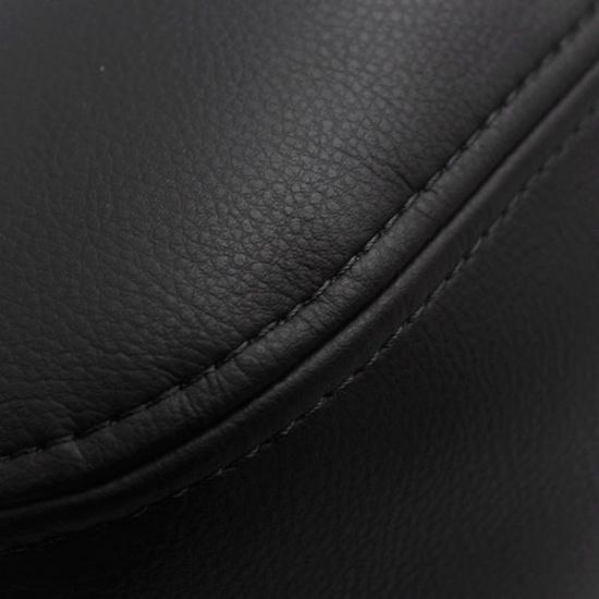 Black Interior Center Console Armrest Box Leather Cover Pad For Mazda 3 -22