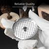 56.5mm Filter Sheet Coffee Machine Filters 5.65*5.65cm Stainless Steel Round Filter Screen Shower Head Replacement Compatible