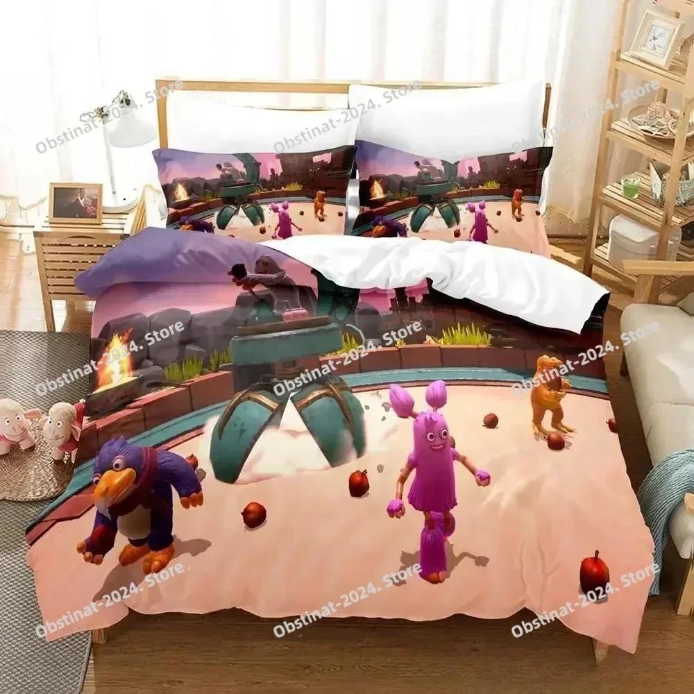 Game My Singing Monsters Bedding Set Printed single Comforter Quilt Cover Duvet Cover Pillow Case 3 Pieces Sets Kids Adult Size