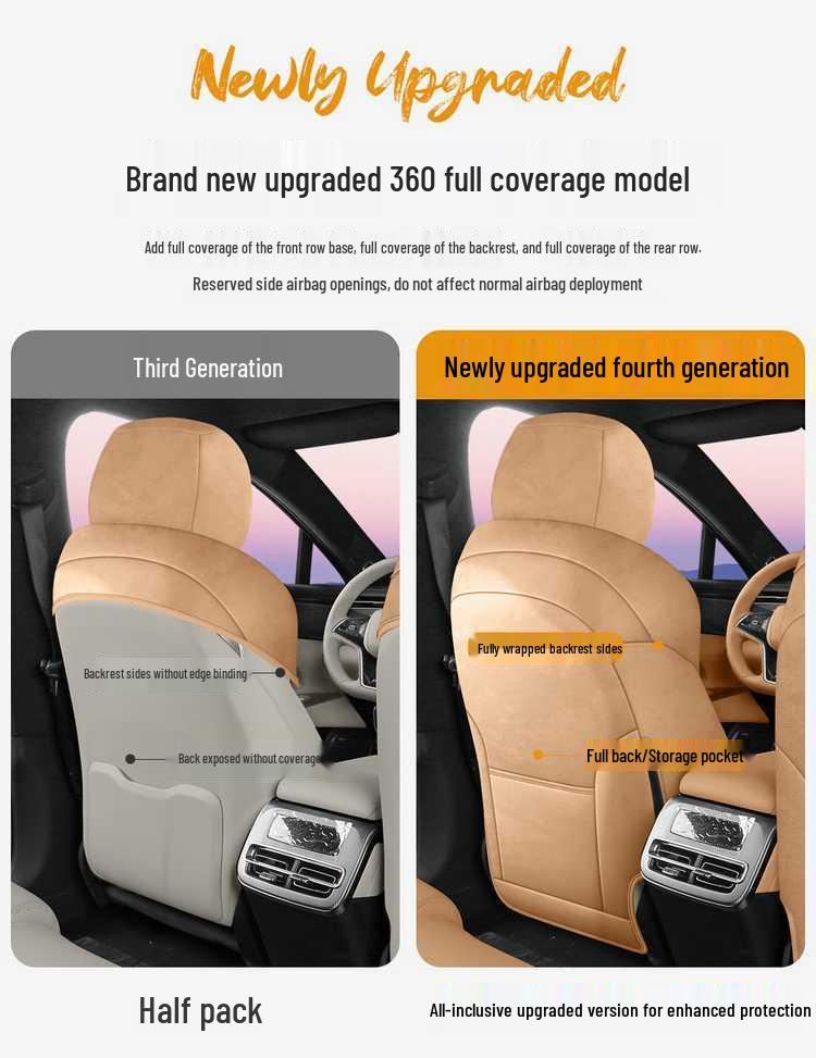 BYD Han L Tailored Car Seat Covers - 25 Styles, All-Season, Full Coverage Saddle Mat