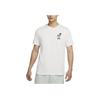 Nike Vintage Logo Print Crew Neck Short Sleeve T-Shirt Men Tops White DR7638-030