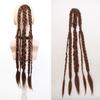 Длинные Viking Hair Extensions Clip In Ручная работа Косы Хвосты Аксессуары для Воина эпохи Возрождения