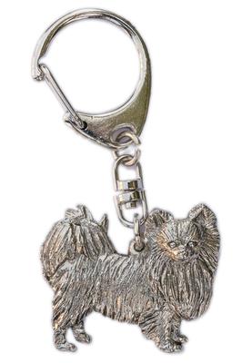 Коллекция брелоков для собак в виде чихуахуа, сделанных в Англии (Длинная)