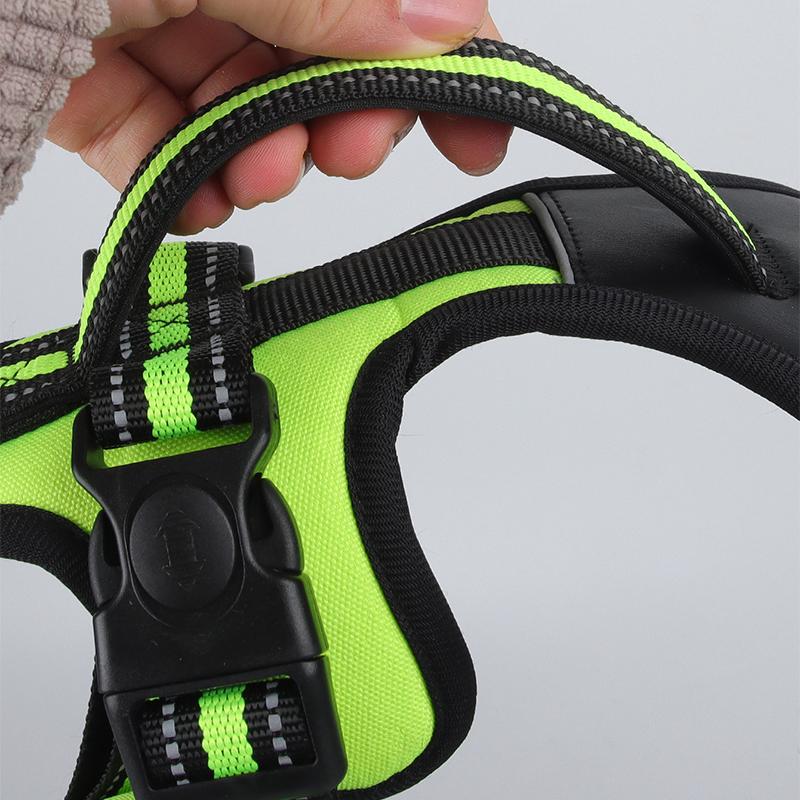 Reflective Pet Dog Vest Harness for Medium Large Dogs Chest Strap Adjustable Labrador French Bulldog Collar Harnesses Durable