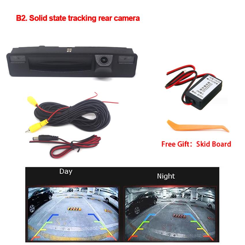 HD камера на ручке багажника для Ford Focus Mk4 C519 2018 2019 2020 2025 CCD ночное видение водонепроницаемая резервная камера заднего вида