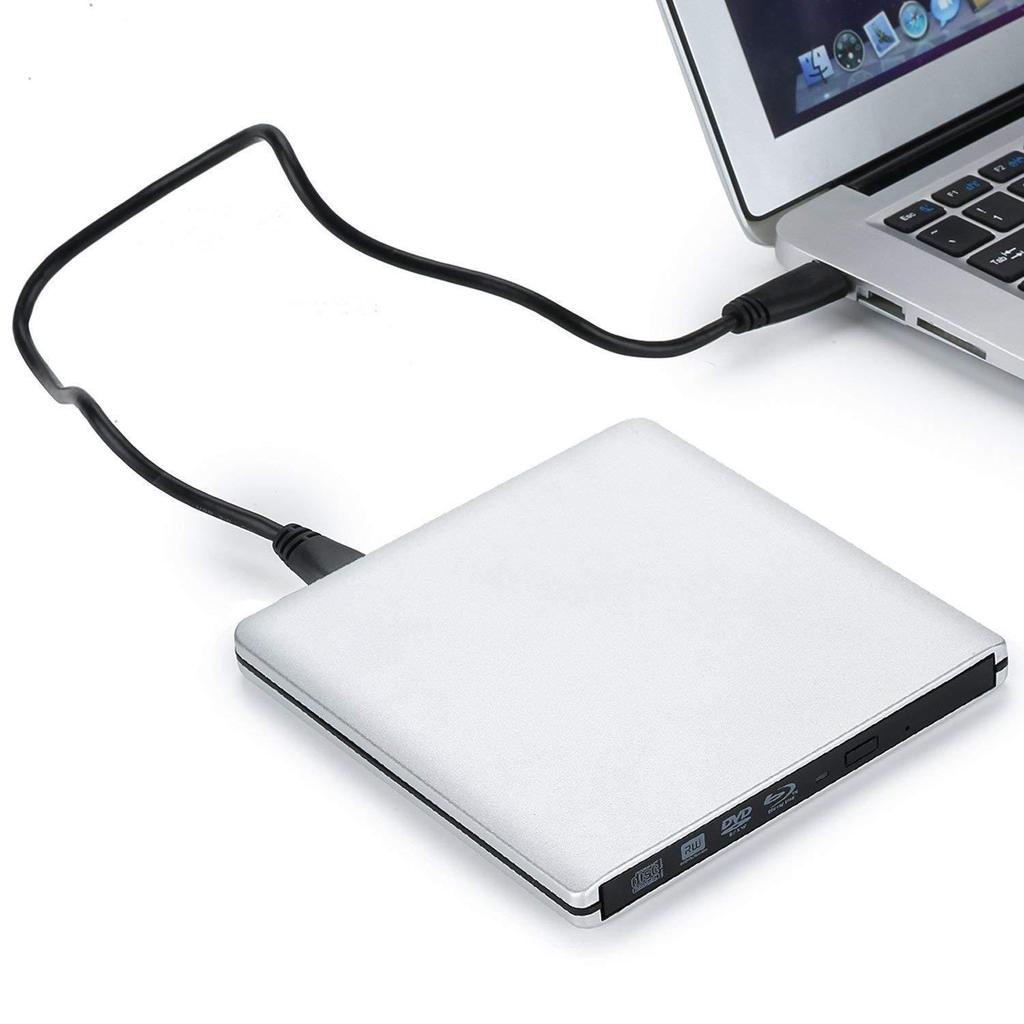 Ультратонкий 4K USB 3.0 Алюминиевый Blu-ray привод для ноутбука/настольного компьютера (Модель 2025 г.)
