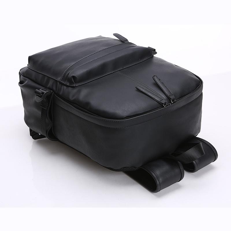 Мужские сумки Мужской рюкзак Модный рюкзак из искусственной кожи Дорожная большая сумка Студенческая сумка