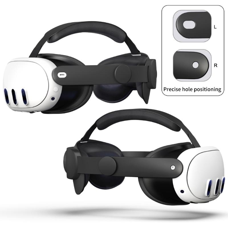 Улучшенная поддержка головы для комфорта в VR-шлемах и VR-системах с гибким соединением и сбалансированным весом