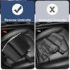 10K двойной костяной реверсивный полностью автоматический зонт для мужчин и женщин, большой ветрозащитный зонт со светоотражающей полосой, солнечный и дождливый зонт