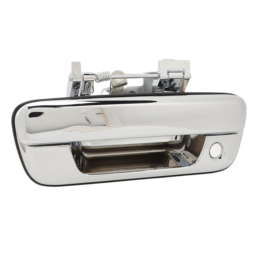 Rear Tail Gate Handle Solid Construction Tailgate Latch Handle Replacement for Isuzu D‑MAX 2002 To 2011 Chrome