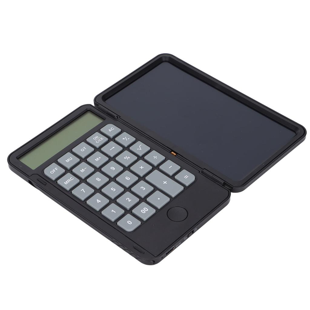 Calculator Writing Tablet 6.5in LCD Chargeable Portable Paperless Drawing Handwriting Board