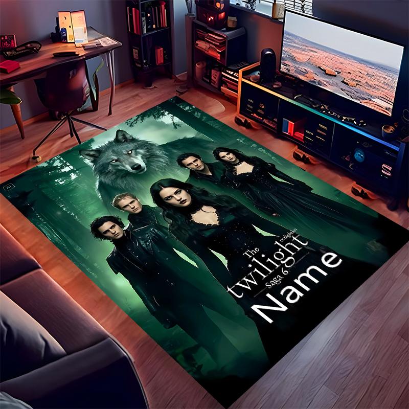 Custom personalization The Twilight Saga Print Area Rug - Soft, Washable Non-Slip Indoor Mat,Living Room,Home&Office Decorative Rug