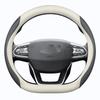 Чехол на руль из натуральной кожи премиум-класса для моделей Geely: Xingyue L, Boyue, Emgrand L, Xingrui, Binyue, Vision X3 - Ультратонкий дизайн рукоятки.