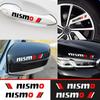 4 шт. Наклейка на ручку двери автомобиля для Nissan Nismo Логотип Qashqai J11 J12 Teana Altima Ariya Juke Murano Micra Kicks X-trail T32 T31
