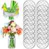 1 Set Flower Jar Lid High Durability Rust-proof Metal Floral Insert Canning Grids Mason Jar Lid Accessories for Home