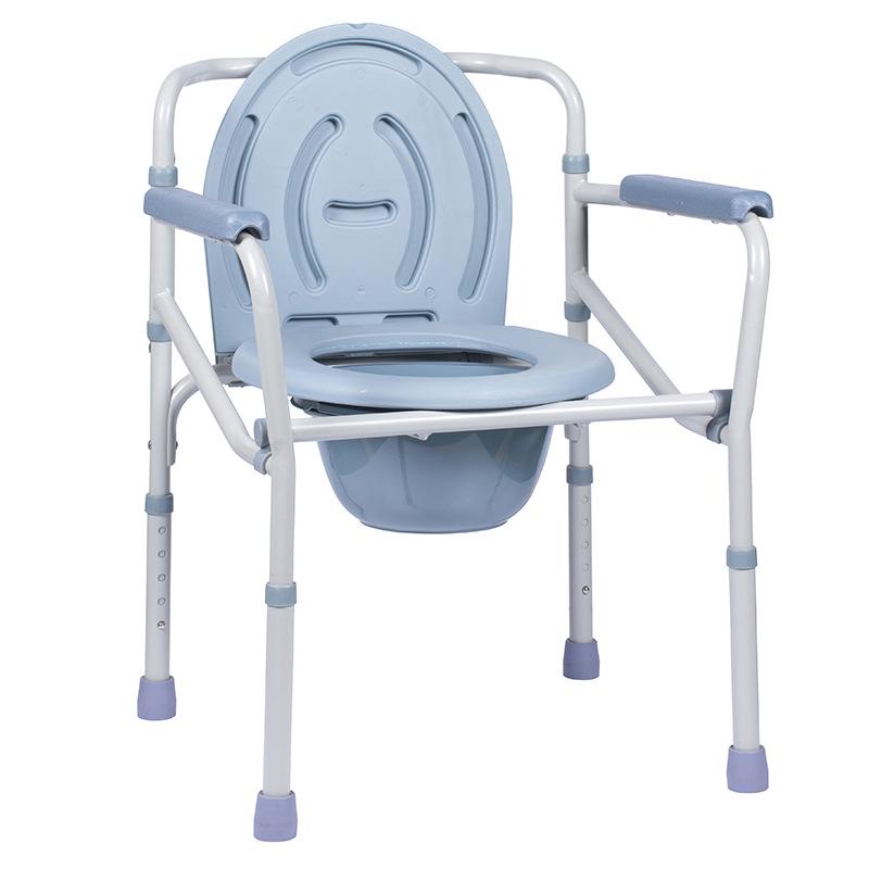 Складной коммод для пожилых и беременных с табуретом для приседания