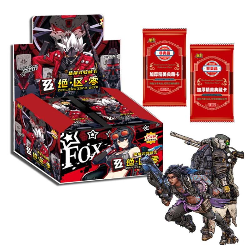 JueZuZero New Card Culture Collectible Animation Two-Dimensional Peripheral Cards Unique Design Artifacts for Collectors