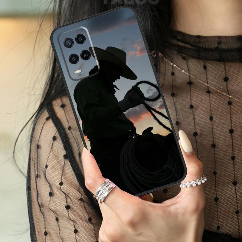 Ковбойский чехол для Oppo A16 A76 A96 A17 A18 A60 A80 A40 A38 A58 A78 A98 A94 A74 A54 A15 A57 A77 A5 Pro
