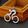 4 шт. Брелок для ключей Sport Man Металлический Велосипед Велоспорт Езда Брелок Подвесные Аксессуары