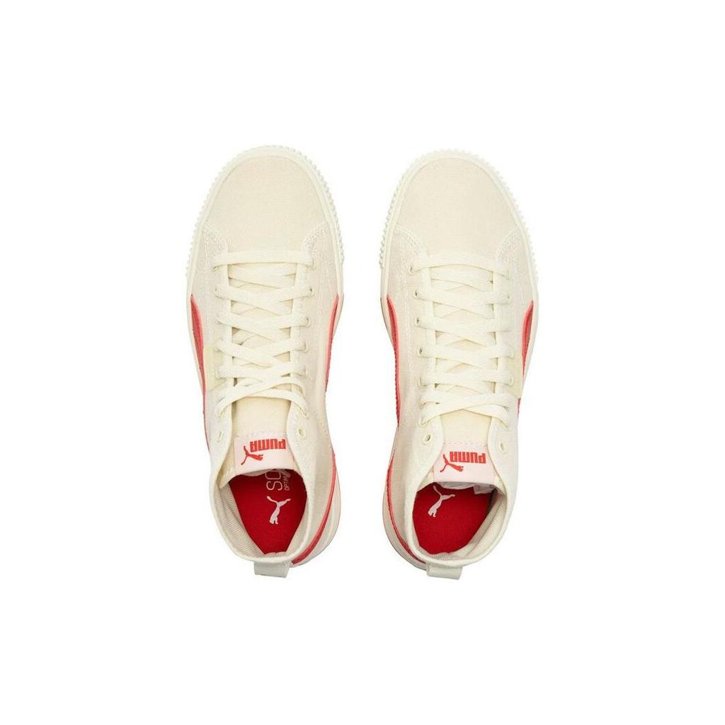 Puma Кеды Ever Mid High Top Унисекс Бежевый Красный 385847-04